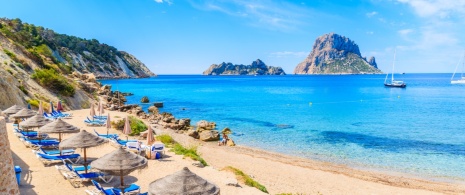 View of Cala d'Hort