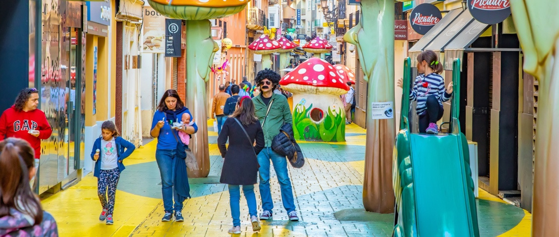 شارع سان فرانسيسكو للتسوق، المعروف باسم شارع الفطر شارع سان فرانسيسكو للتسوق، المعروف باسم شارع الفطر