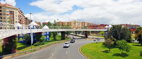 Road in Caceres, Extremadura