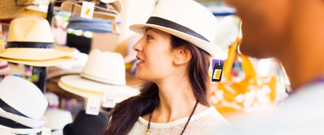 Tourist shopping