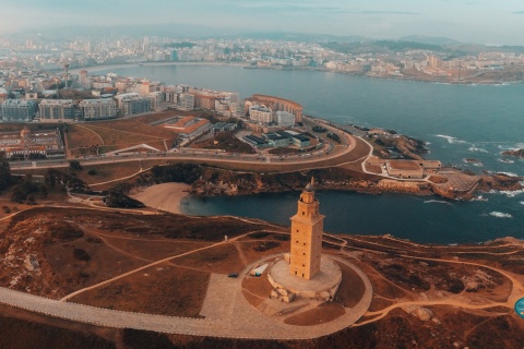 Views of A Coruna