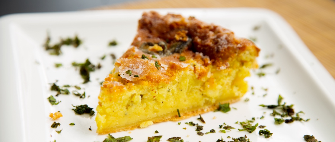 فلاو أو كعكة الجبن الإيبيزية فلاو أو كعكة الجبن الإيبيزية