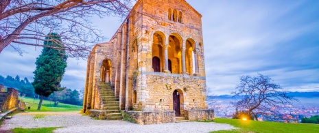 Church of Santa Maria del Naranco in Oviedo