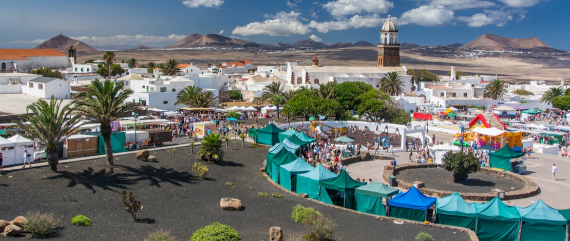 Teguise Market in Lanzarote Teguise Market in Lanzarote