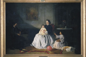 Painting in the Cadiz Museum of Fine Arts