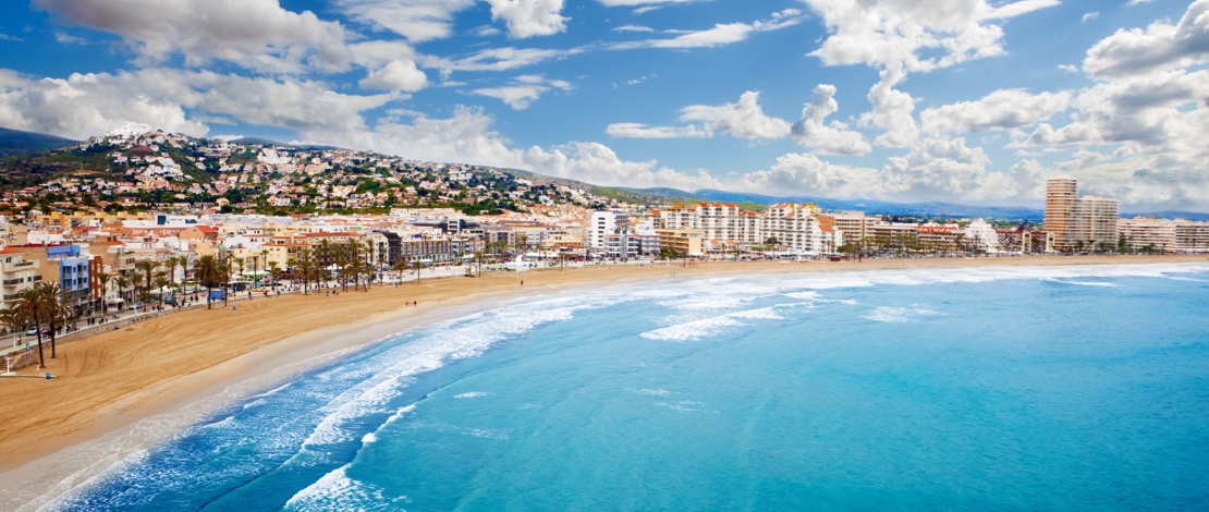 Peñíscola beach where you can dive Peñíscola beach where you can dive