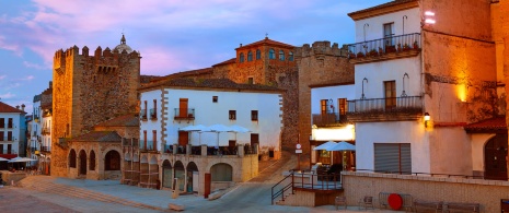 Plaza Mayor, Caceres. Extremadura