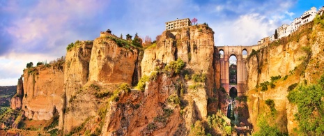 ’Puente Nuevo’ in Ronda, in the province of Malaga