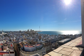 Views from the Tavira Tower, Cadiz
