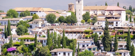 Albaicín quarter in Granada, Andalucía