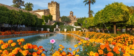 Alcázar de los Reyes Cristianos in Córdoba, Andalucía