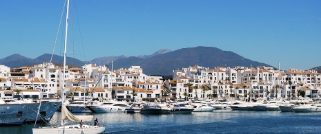 Puerto Banus in Marbella, Andalucía