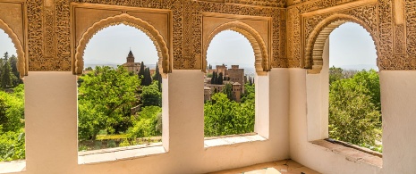 Alhambra in Granada, Andalucía
