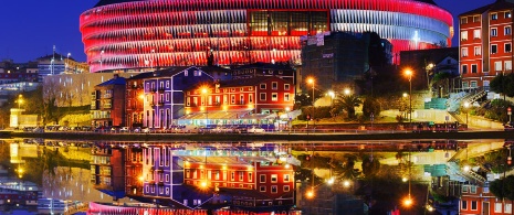 San Mamés stadium in Bilbao, Basque Country