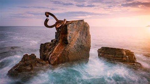 Peigne du vent, Saint-Sébastien