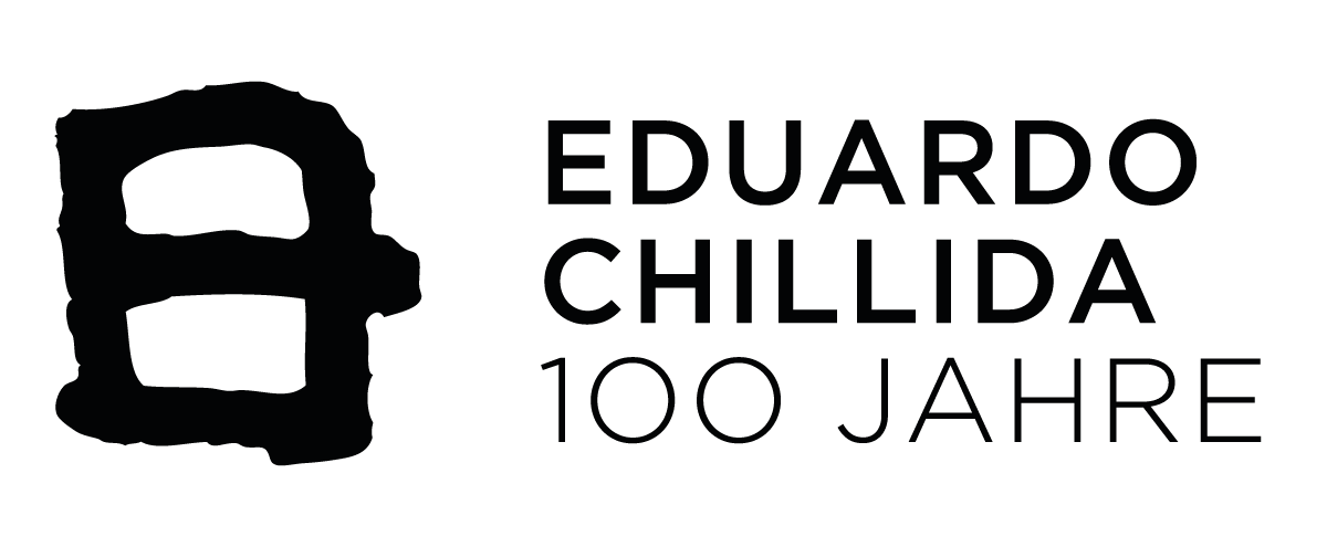Logo 100 años Eduardo Chillida