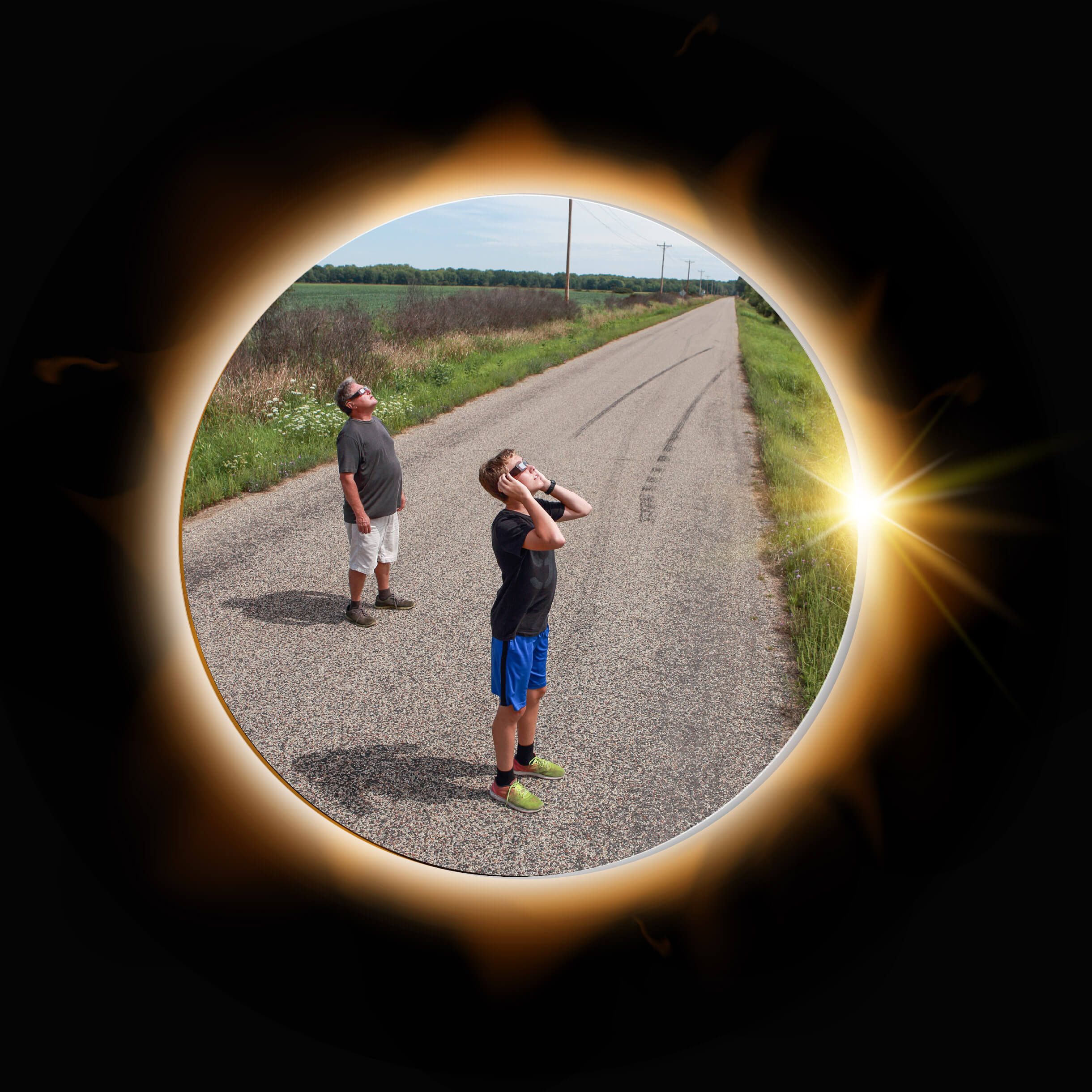 Qual é o melhor lugar para observar o eclipse?