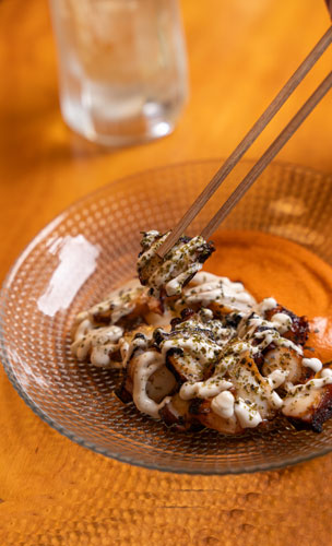 Yaki Tako Romesco