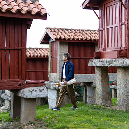 Hórreos de A Merca, Galicia