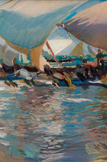 Joaquín Sorolla, Valencia beach, 1902. Masaveu Collection