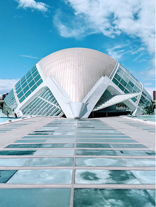 Cité des arts et des sciences à Valence