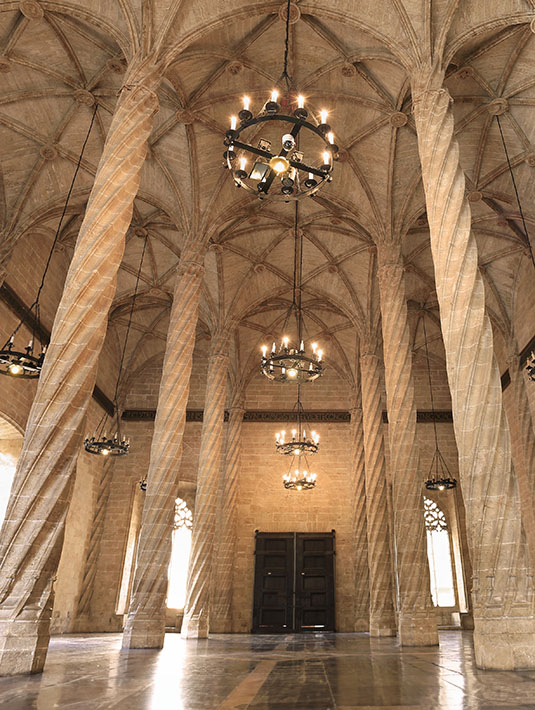 Lonja de la Seda à Valence