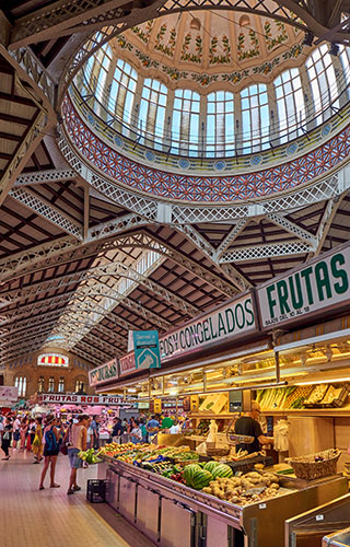Marché central de Valence