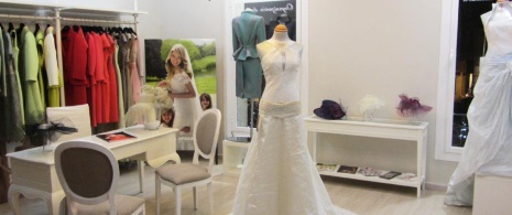 Boutique de robes de mariée à Barcelone