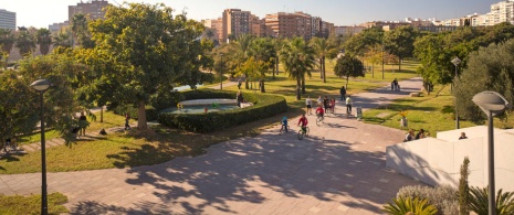 Jardins do Turia. Valência