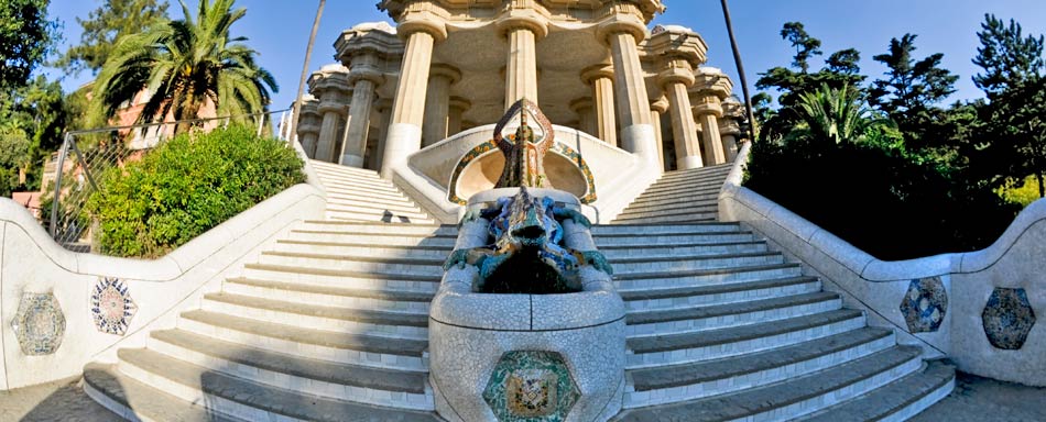 Parque Güell. Barcelona Parque Güell. Barcelona