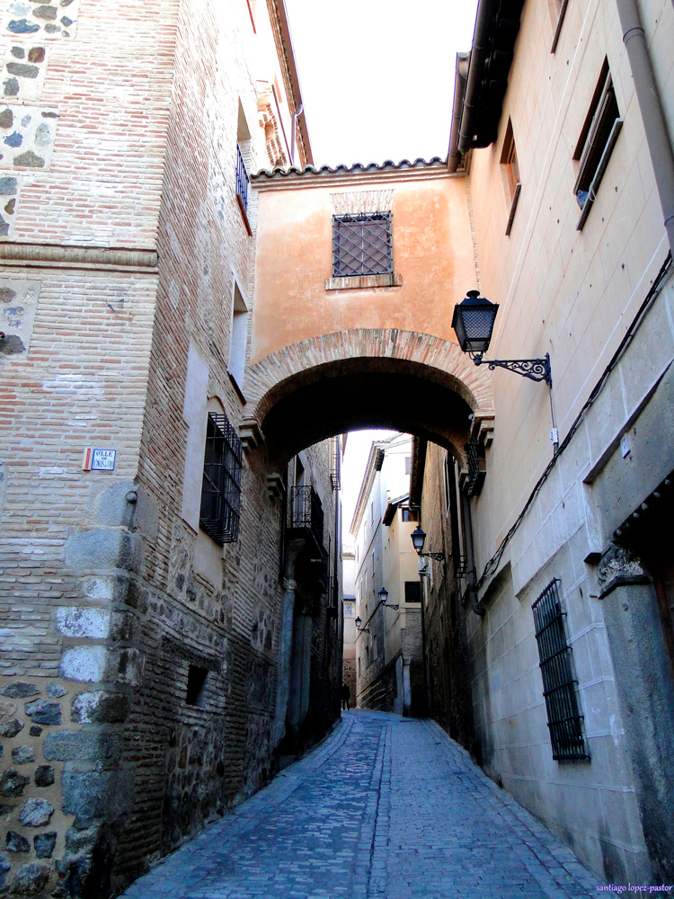 Calle del Ángel, en Toledo