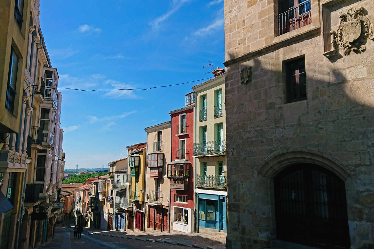 Calle Balborraz, en Zamora Calle Balborraz, en Zamora