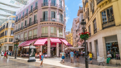 Calle del Marqués de Larios in Malaga