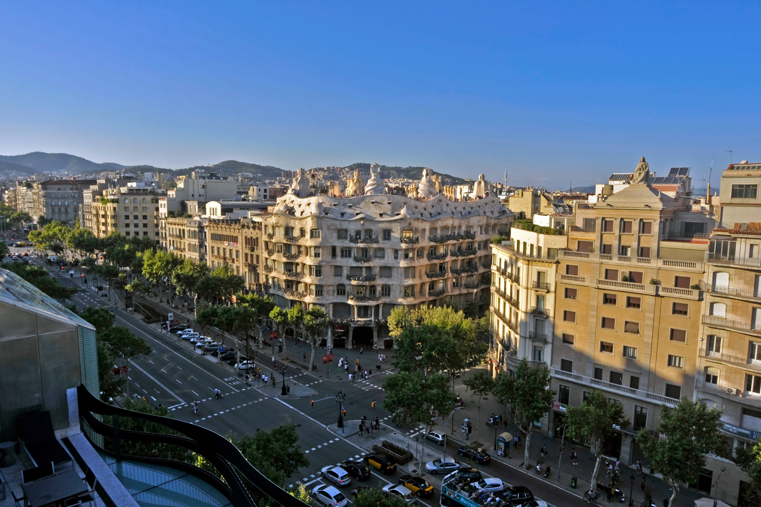 Paseo de Gracia, en Barcelona