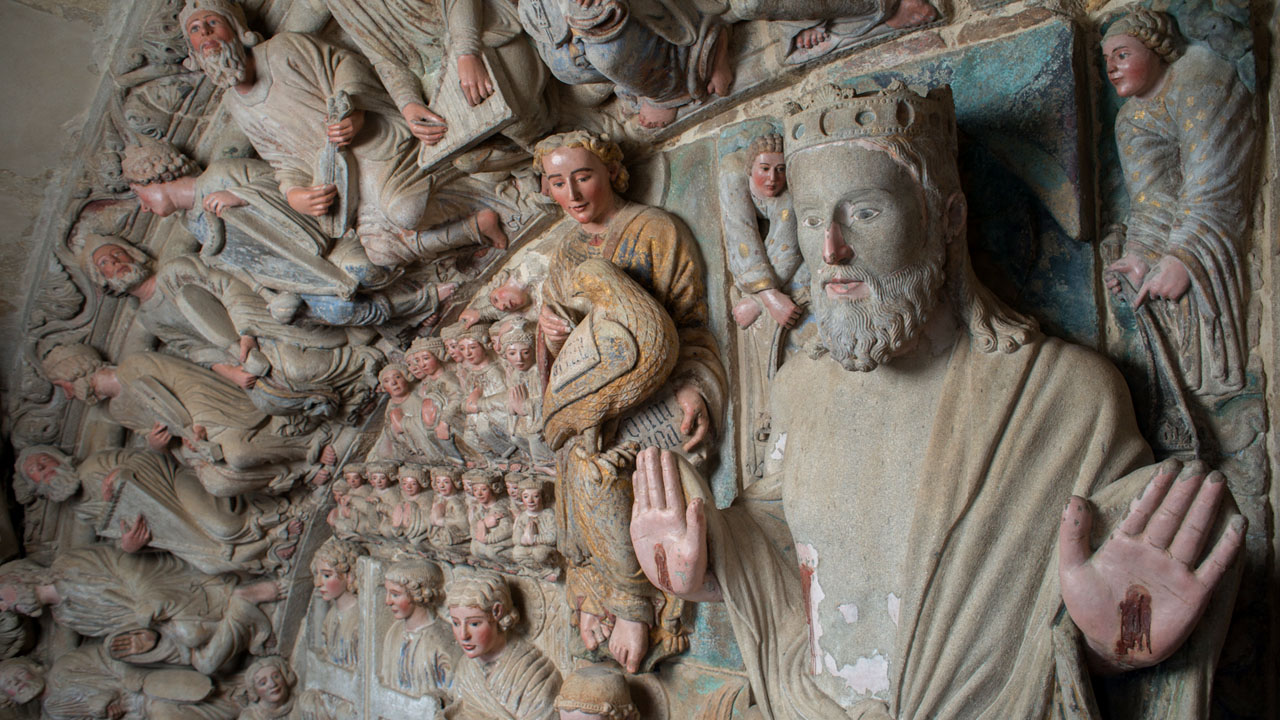 Tímpano del Pórtico de la Gloria Tímpano del Pórtico de la Gloria