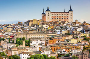 Rundblick auf Toledo