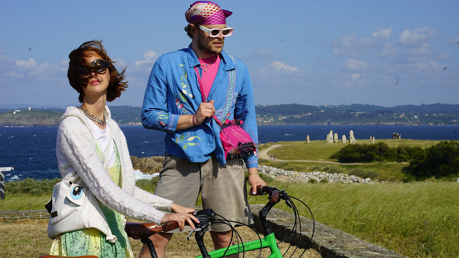 Bicycle route along the coast of Galicia Bicycle route along the coast of Galicia