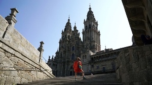 Die Kathedrale von Santiago de Compostela