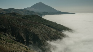 Mar de nuvens, Ilhas Canárias