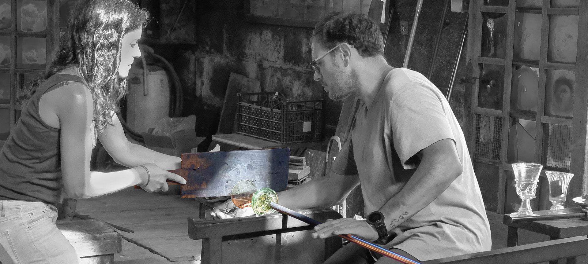 Master glassmakers Master glassmakers