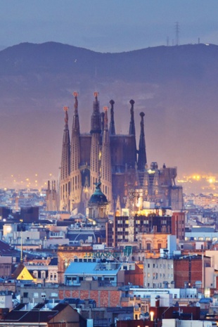 Ansicht von Barcelona