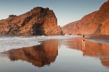 A beach in La Palma