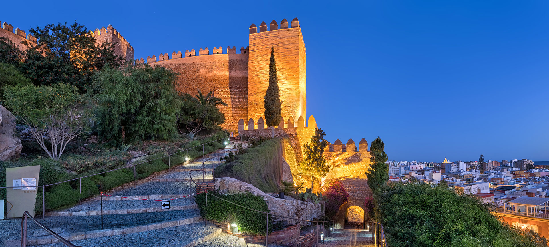 Alcazaba citadel in Almería Alcazaba citadel in Almería
