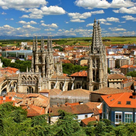 Blick auf Burgos