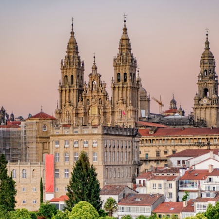 Die Kathedrale von Santiago de Compostela