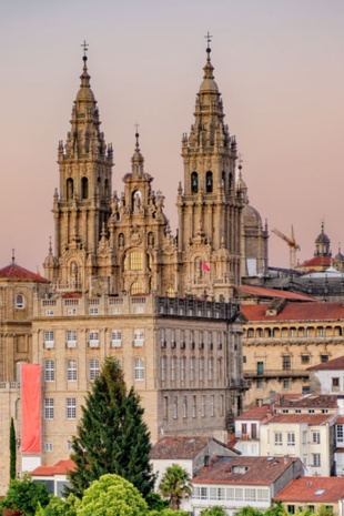 Die Kathedrale von Santiago de Compostela