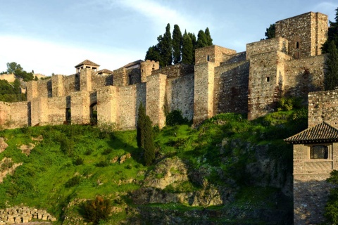 Alcazaba fortress in Malaga