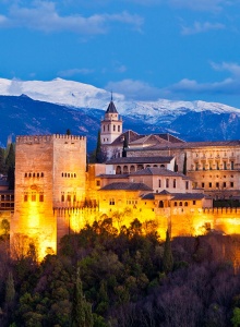 granada spain map tourist