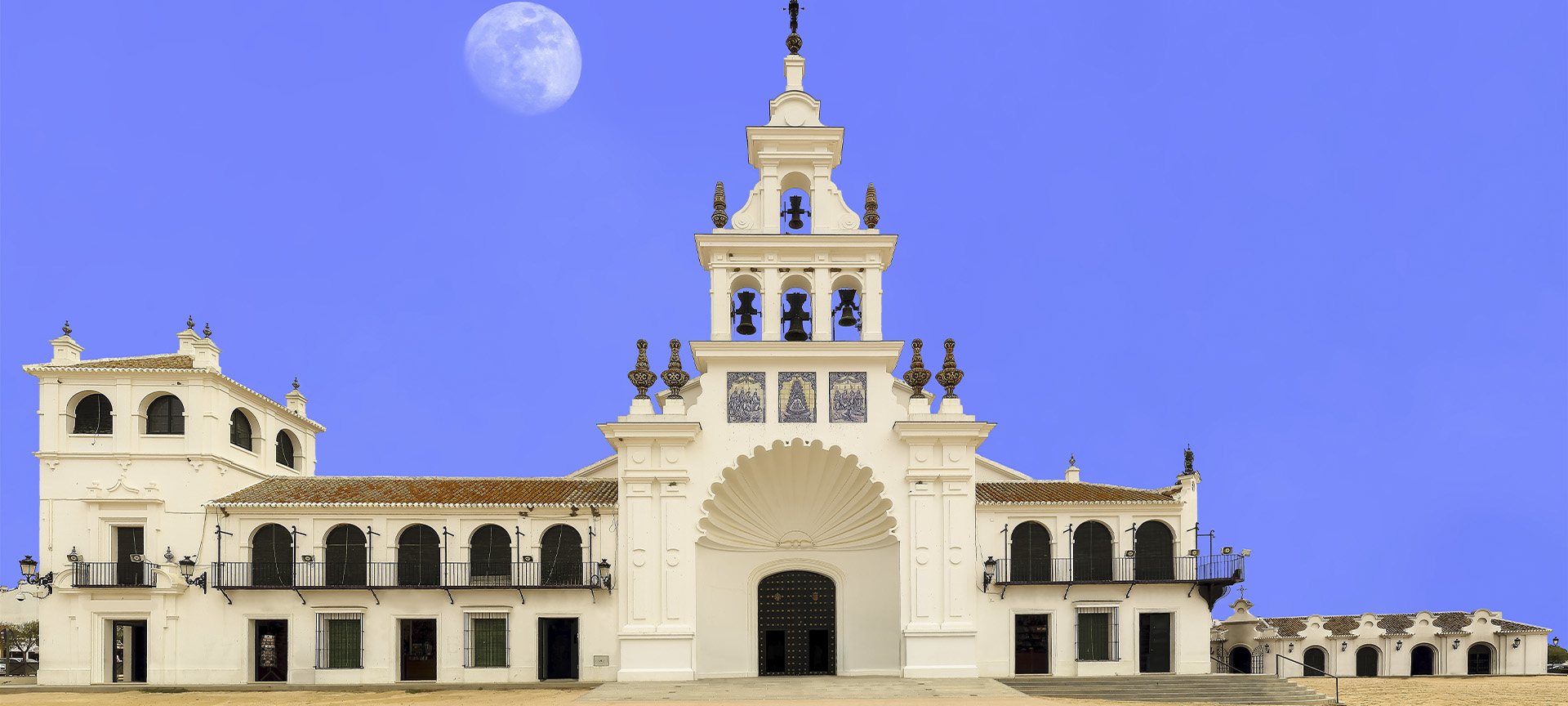 Sanktuarium Matki Bożej z El Rocío w Almonte (Huelva, Andaluzja)
