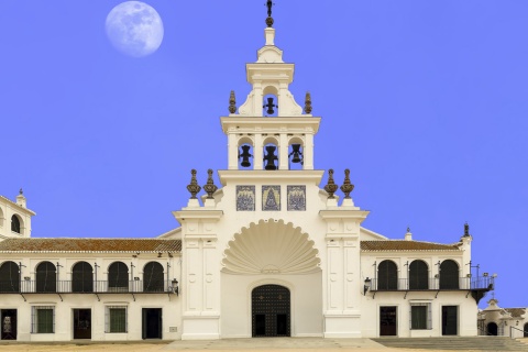 L’ermitage El Rocío à Almonte (province de Huelva, Andalousie)